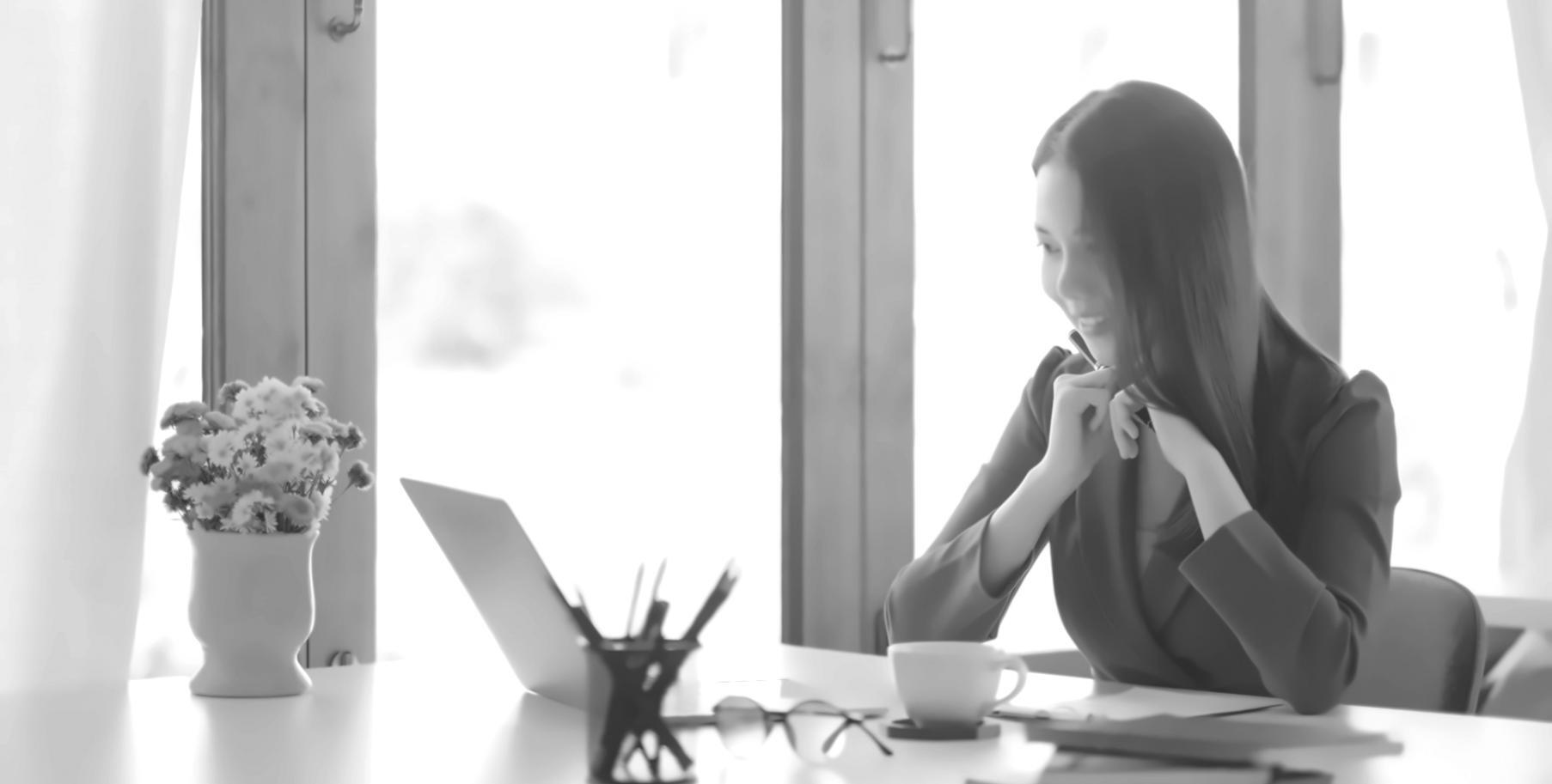 Financial statement analysis workspace with reports and charts